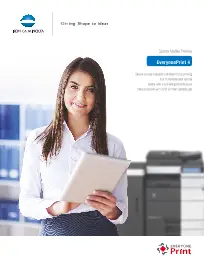 Everyone Print 4, Brochure, Konica-Minolta, (Dealership Name)