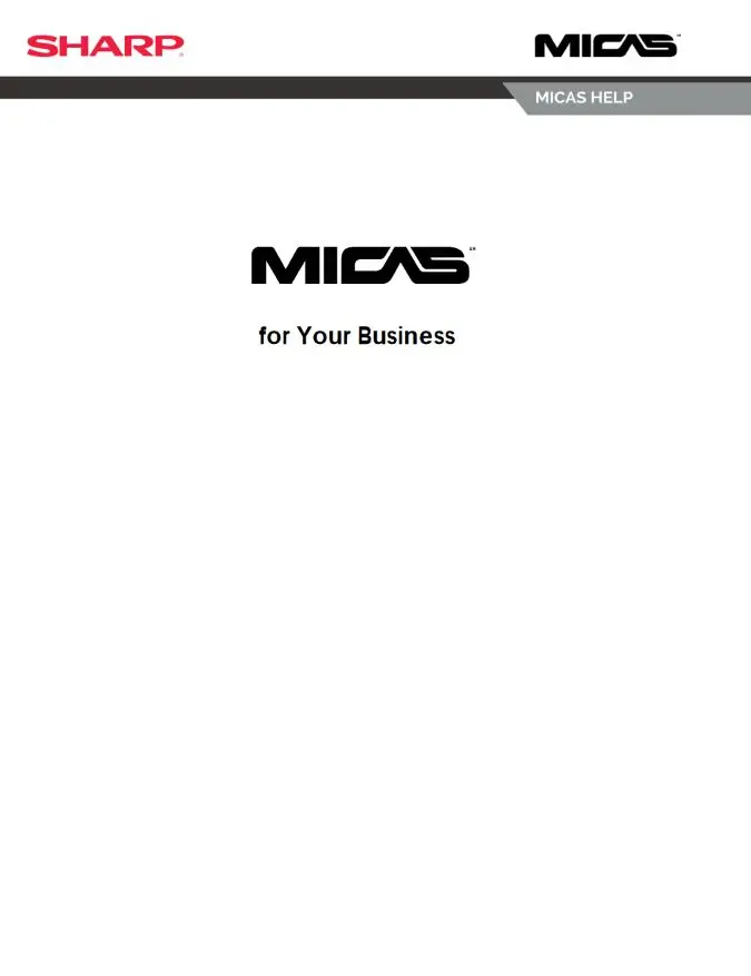 MICAS, White Paper, (Dealership Name)