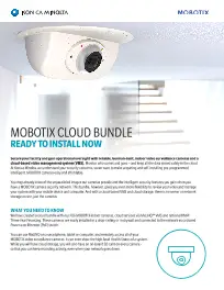 Mobotix, Cloud Bundle, Brochure, security, safety, Konica Minolta, (Dealership Name)