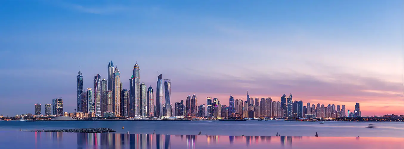 Placeholder - Dubai Marina At Sunset
