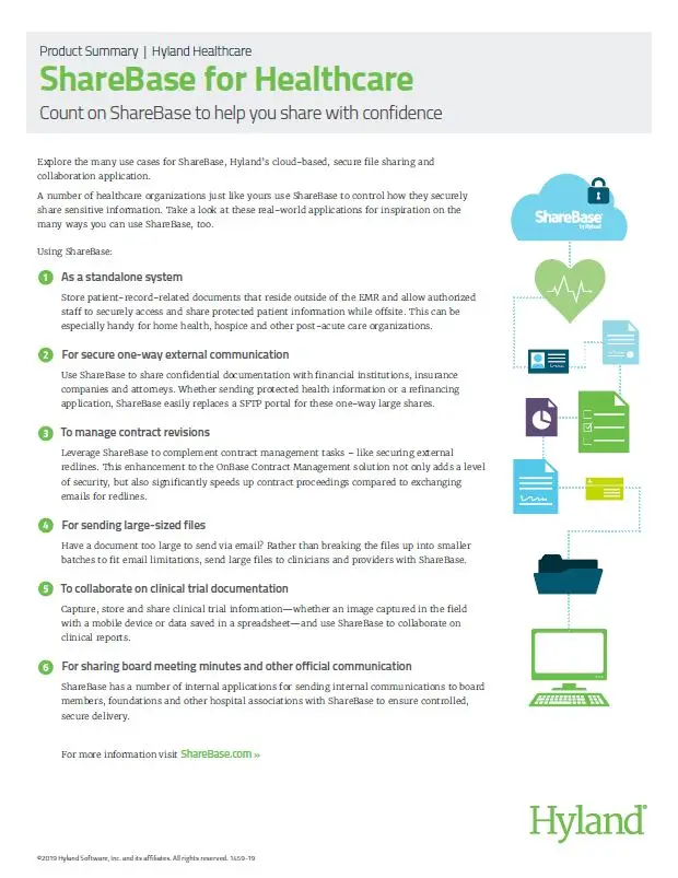 ShareBase, Healthcare, Kyocera, Software, Document Management, (Dealership Name)
