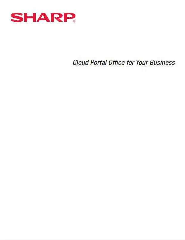 sharp, cloud portal office, (Dealership Name)