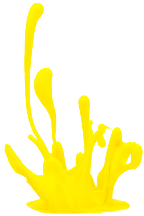 yellow, ink splash, HP, Hewlett Packard, (Dealership Name)