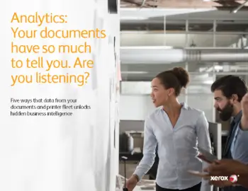 Document Analytics, MPS, Managed Print Services, Xerox, (Dealership Name)