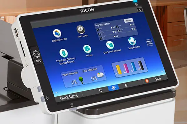 Cost Management, screen usage details, Ricoh, (Dealership Name)