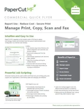 Papercut, Mf, Commercial, (Dealership Name)