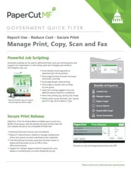 Papercut, Mf, Government Flyer, (Dealership Name)
