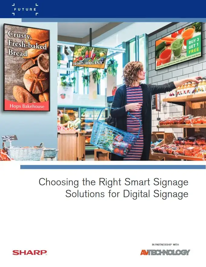 Sharp, Choosing The Right Smart Signage Solutions For Digital Signage, (Dealership Name)