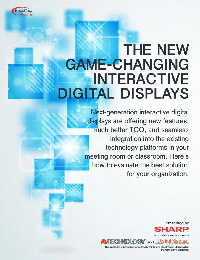 sharp, interactive displays, (Dealership Name)