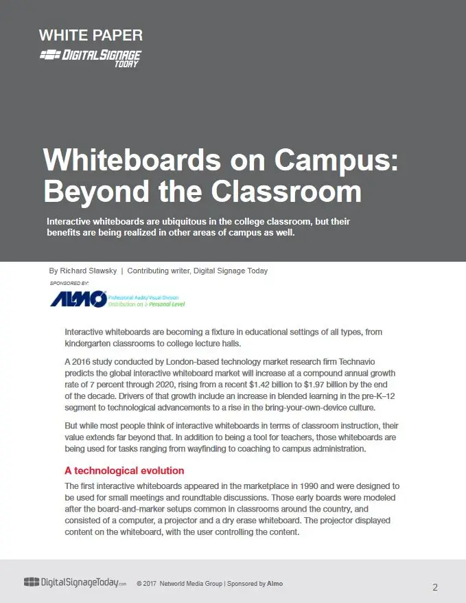 Sharp Whiteboards On Campus, (Dealership Name)